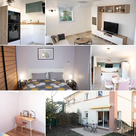 Appartement Duplex Le Lardenne - Proche Hopital - Clim - Terrasse - Parking
